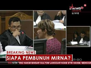 Sidang lanjutan Jessica ke 12, Menghadirkan saksi Psikolog 07 - iNews Breaking News 15/08