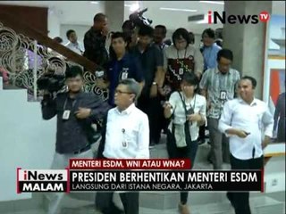 Presiden Jokowi berhentikan Archandra Tahar sebagai Menteri ESDM - iNews Malam 15/08