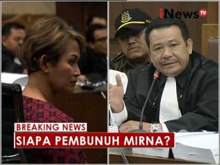 Sidang lanjutan Jessica ke 12, Menghadirkan saksi Psikolog 13 - iNews Breaking News 15/08