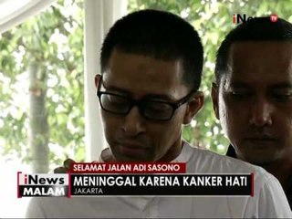 Mantan Menteri Koperasi & UKM, Adi Sasono dimakamkan di TPU Tanak Kusir, Jaksel - iNews Malam 14/08