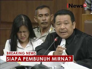 Sidang lanjutan Jessica ke 12, Menghadirkan saksi Psikolog 29 - iNews Breaking News 15/08