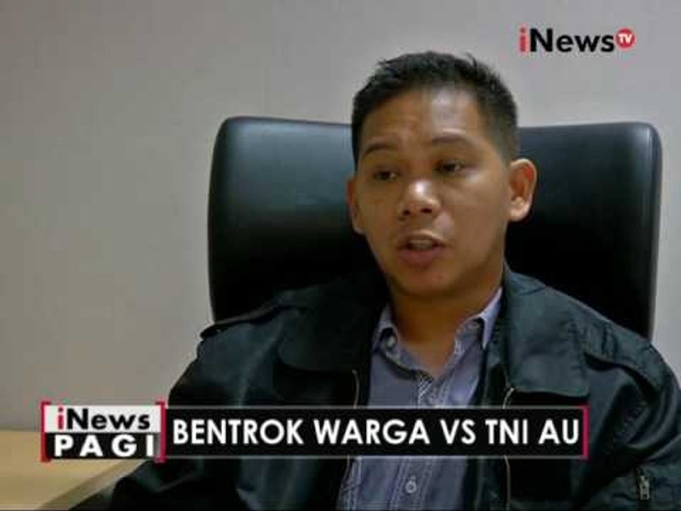 IJTI laporkan tindakan TNI AU ke Dewan Pers, terkait anarkis kepada wartawan - iNews Pagi 16/08