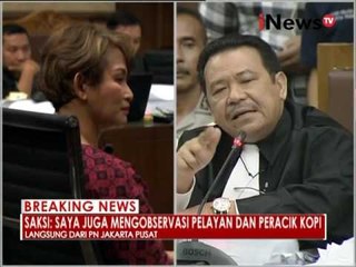 Sidang lanjutan Jessica ke 12, Menghadirkan saksi Psikolog 31 - iNews Breaking News 15/08