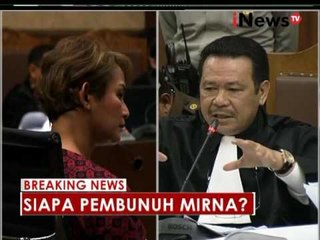 Sidang lanjutan Jessica ke 12, Menghadirkan saksi Psikolog 28 - iNews Breaking News 15/08