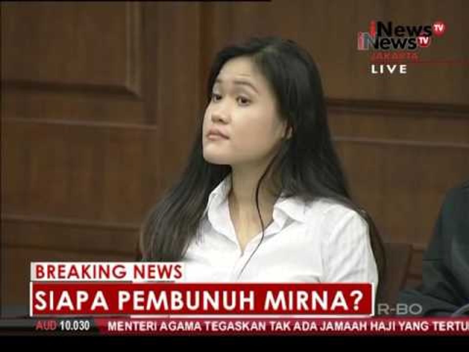 Sidang lanjutan Jessica ke 12, Menghadirkan saksi Psikolog 08 - iNews Breaking News 15/08