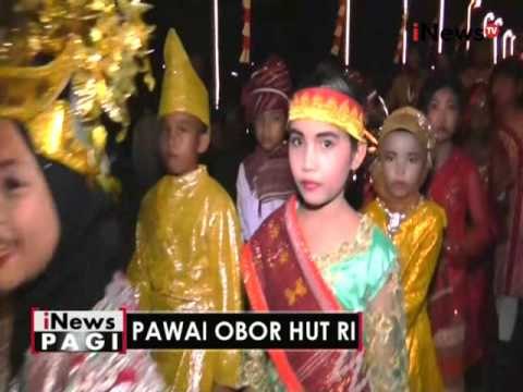 Kegiatan pawai obor menyambut HUT RI ke 71 digelar diberbagai daerah - iNews Pagi 17/08