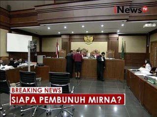 Sidang lanjutan Jessica ke 12, Menghadirkan saksi Psikolog 30 - iNews Breaking News 15/08