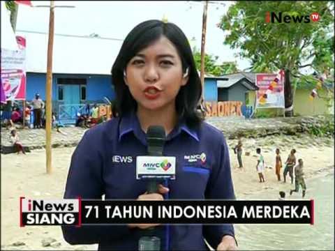Live report : terkait pengibaran bendera Indonesia raksasa di Raja Ampat - iNews Siang 17/08