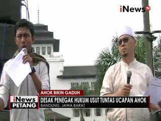 下载视频: Tidak hanya di Jakarta, warga di Bandung & Palembang juga demo protes Ahok - iNews Petang 14/10