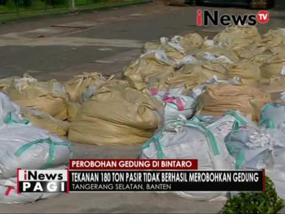 Perobohan gedung di Bintaro - iNews Pagi 18/10
