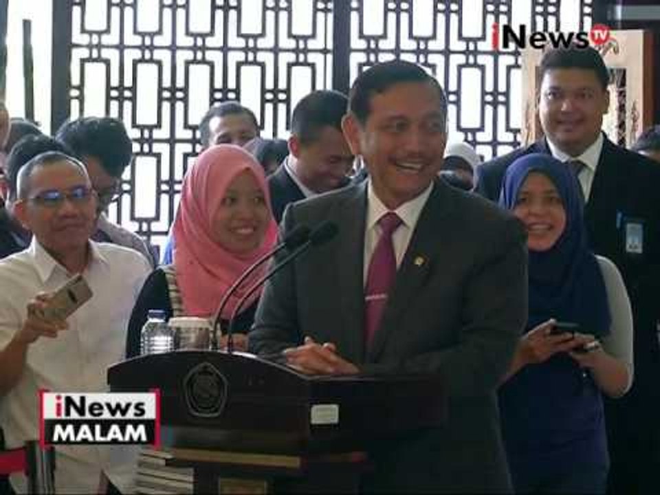 Usai dilantik, Luhut lakukan sertijab kepada Menteri & Wakil Menteri ESDM baru - iNews Malam 17/10