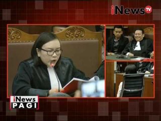 Dari 4000 halaman Pledoi hanya 323 halaman yang berisi Substansi - iNews Pagi 18/10