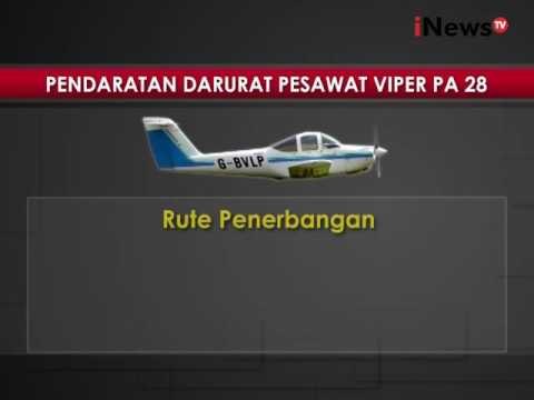 Berikut kronologi pendaratan darurat pesawat latih Cessna - iNews Malam 18/08
