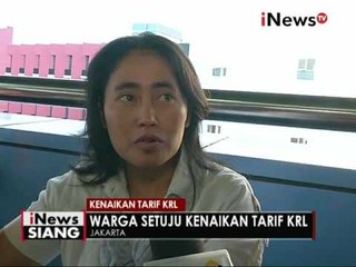 Download Video: Pendapat pengguna Commuter line, terkait kenaikan tarif harga - iNews Siang 19/08