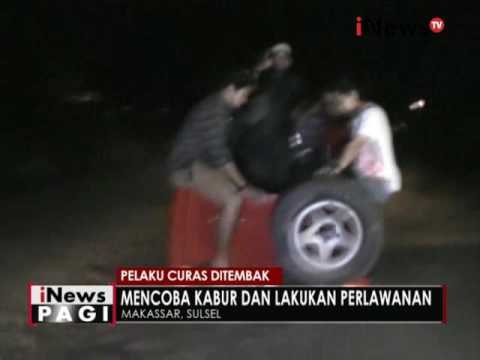 Pelaku curas mencoba kabur saat ditangkap, polisi hadiahi 2 peluru - iNews Pagi 22/08