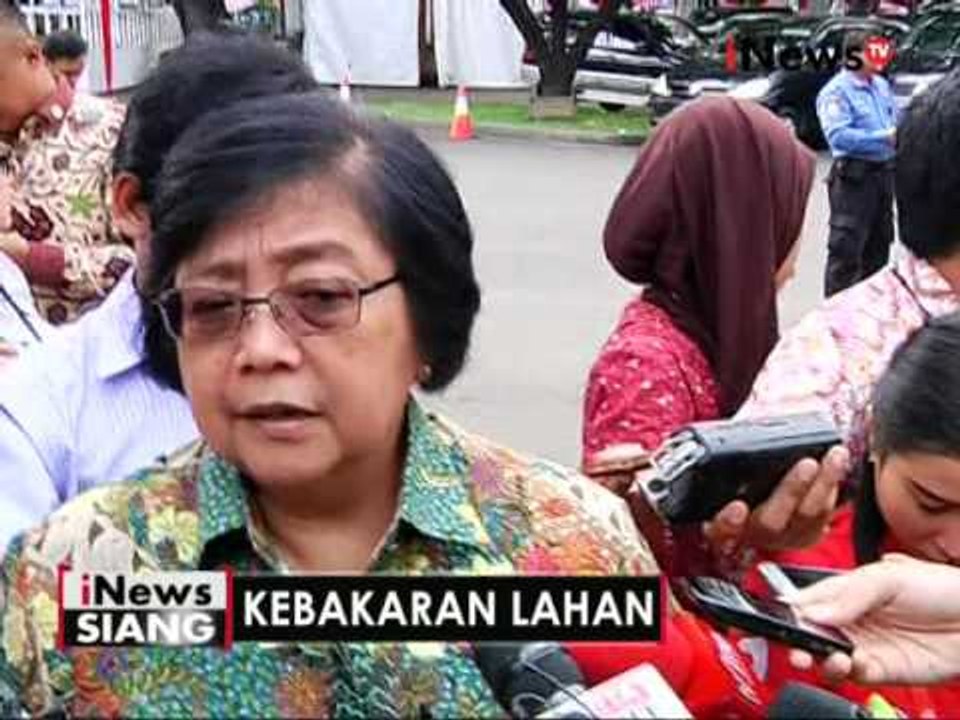 Menteri KLH memastikan sangsi untuk pembakar hutan terus berjalan - iNews Siang 22/08