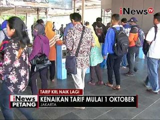 Live Report : Irfan Tanjung, Tarif KRL naik lagi - iNews Petang 19/08