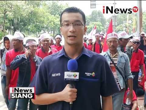 Demo angkutan Online, Ribuan personel siaga amankan unjuk rasa - iNews Siang 22/08