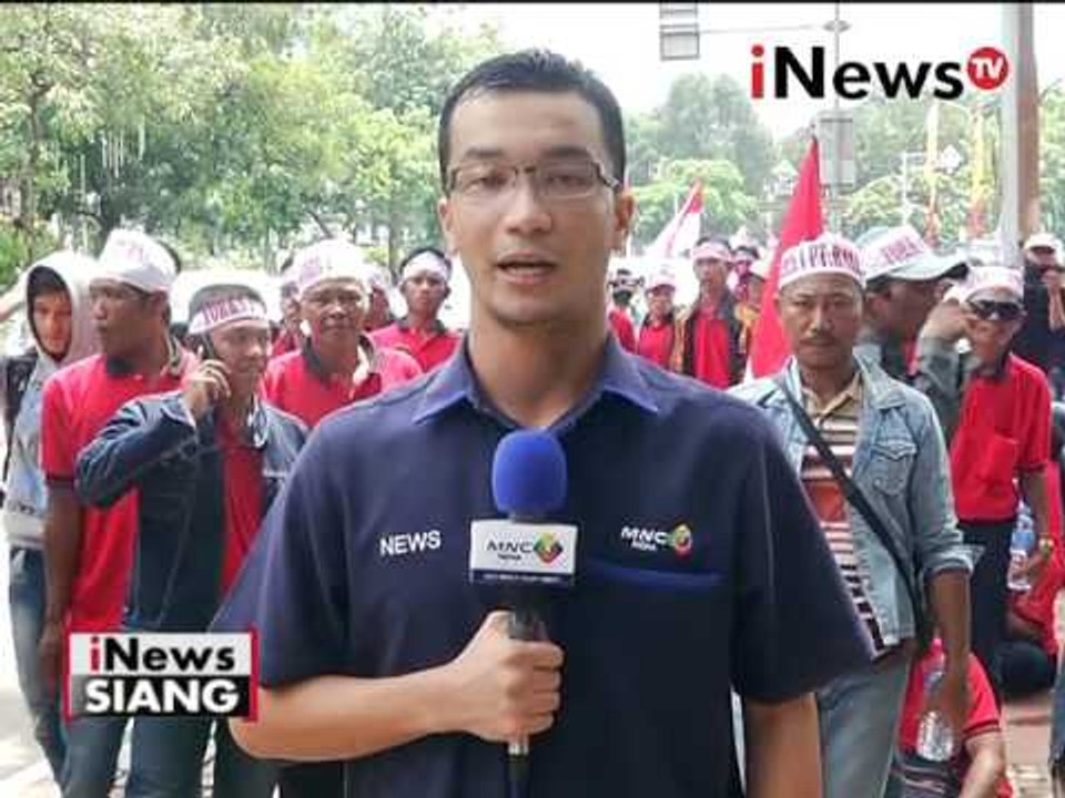 Demo angkutan Online, Ribuan personel siaga amankan unjuk rasa - iNews Siang 22/08