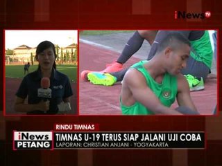 Live report : suasana latihan Timnas U-19 jelang laga uji coba - iNews Petang 23/08