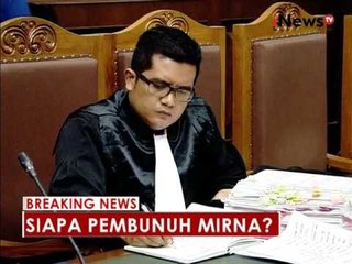 Sidang Jessica, menghadirkan Toksikologi Forensik I Made Agus Gel Gel 30 - iNews Breaking News 25/08