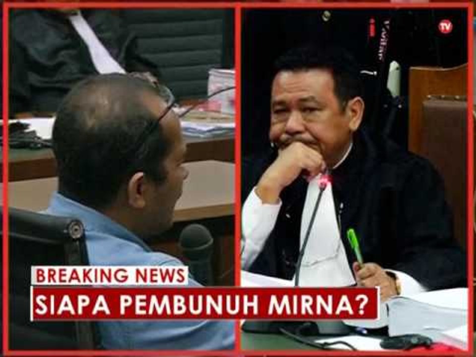 Sidang Jessica, menghadirkan Toksikologi Forensik & ahli hukum pidana 36 - iNews Breaking News 25/08