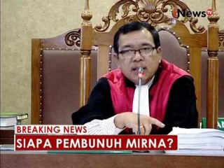 Sidang Jessica, menghadirkan Toksikologi Forensik I Made Agus Gel Gel 22 - iNews Breaking News 25/08