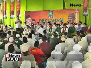 PKB resmi dukung Sandiaga Uno dengan lakukan deklarasi di Jakarta - iNews Pagi 26/08