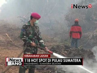 118 Hot Spot di pulau Sumatera - iNews Siang 29/08