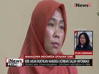 Live by phone : Dyah Asmarani, terkait Mahasiswa Indonesia ditahan Turki - iNews Petang 29/08