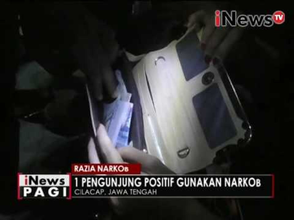 BNN Cilacap menggelar razia disejumlah tempat hiburan malam - iNews Pagi 30/08