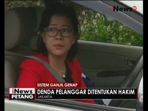 Beberapa kendaraan masih banyak terjaring razia plat ganjil genap - iNews Petang 30/08