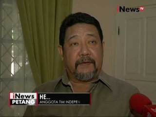 Tim Independen sudah saksikan video testimoni Freddy Budiman - iNews Petang 30/08