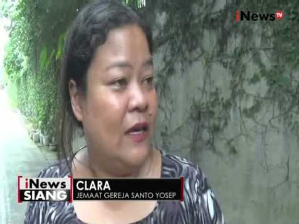 Peristiwa teror bom bunuh diri di Gereja Santo Yosef, jamaat trauma - iNews Siang 29/08