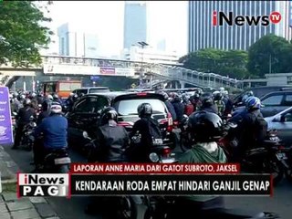 Live Report : Anne Maria, Sistem Ganjil Genap - iNews Pagi 31/08
