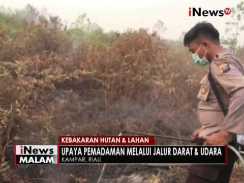 Kebakaran hutan di Oku Timur mulai meluas ke pemukiman warga - iNews Malam 29/08