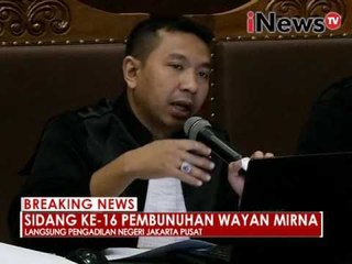 Tải video: Sidang lanjutan ke 16, Hakim sidang hadirkan 3 saksi 01 - Breaking News 31/08