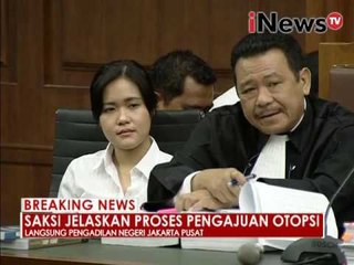 Sidang lanjutan ke 16, Hakim sidang hadirkan 3 saksi 02 - Breaking News 31/08