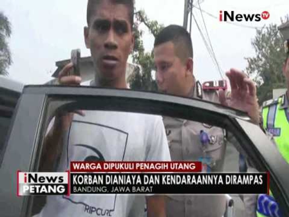 Dituduh belum membayar cicilan, seorang warga dihajar penagih hutang - iNews Petang 31/08