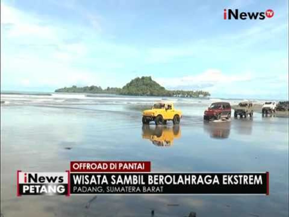 Olahraga ekstim sambil berwisata di Pantai Air Manis, Padang - iNews Malam 29/08