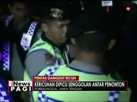 Pentas musik dangdut di Purbalingga berlangsung ricuh - iNews Pagi 01/09