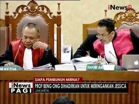 Sidang lanjutan Jessica hadirkan saksi ahli kedokteran Australia, Prof Beng Ong - iNews Pagi 06/09
