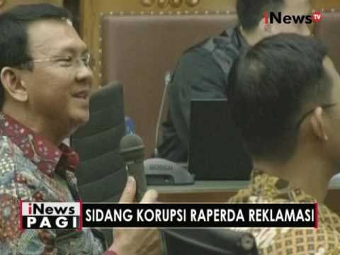 Ahok & Kuasa Hukum Sanusi kerap berdebat mengenai kontribusi tambahan - iNews Pagi 06/09