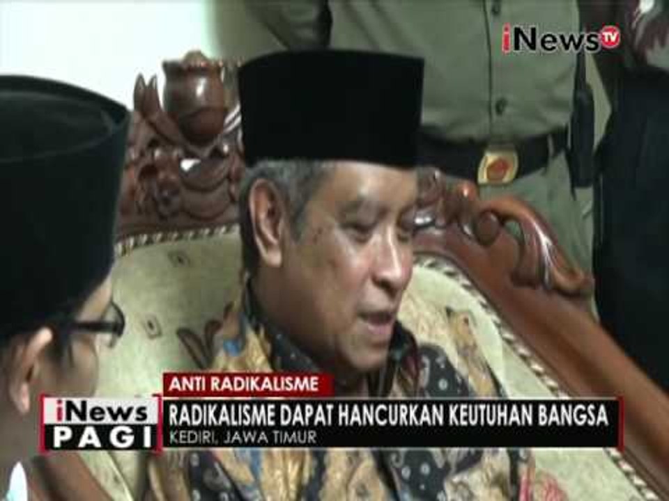 Pengurus Besar NU bersama POLRI tanda tangani nota kesepahaman anti Radikalisme - iNews Pagi 06/09