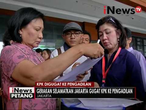 Gerakan selamatkan Jakarta gugat KPK ke pengadilan - iNews Petang 06/09