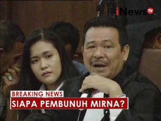 Sidang Jessica ke 19, hadirkan saksi fakta kejadian 20 - iNews Breaking News 07/09