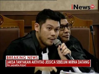 Sidang Jessica ke 19, hadirkan saksi fakta kejadian 13 - iNews Breaking News 07/09