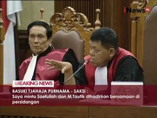 JPU akan menghadirkan M. Taufik sebagai saksi pada rabu pekan depan - iNews Breaking News 05/09