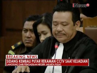 Sidang Jessica ke 19, hadirkan saksi fakta kejadian 06 - iNews Breaking News 07/09