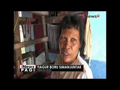 Kain tradisional Ulos Batak, sulit dalam pembuatan namun harganya terlalu murah - iNews Pagi 07/09